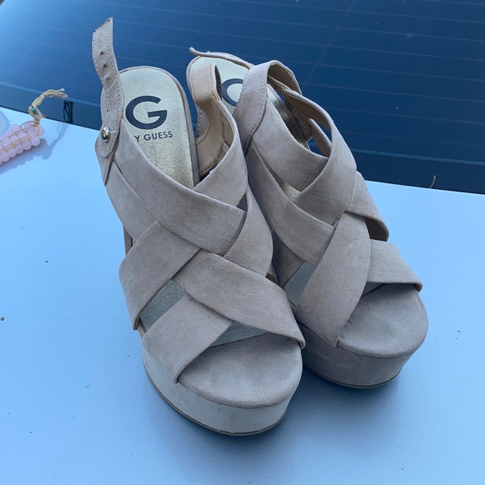Guess Nude Wedges
